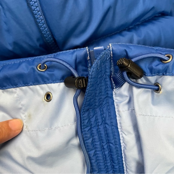 Marmot Down Puffer Jacket 700 Fill Blue Packable Quilted Women's Sz M B29 - Picture 10 of 14